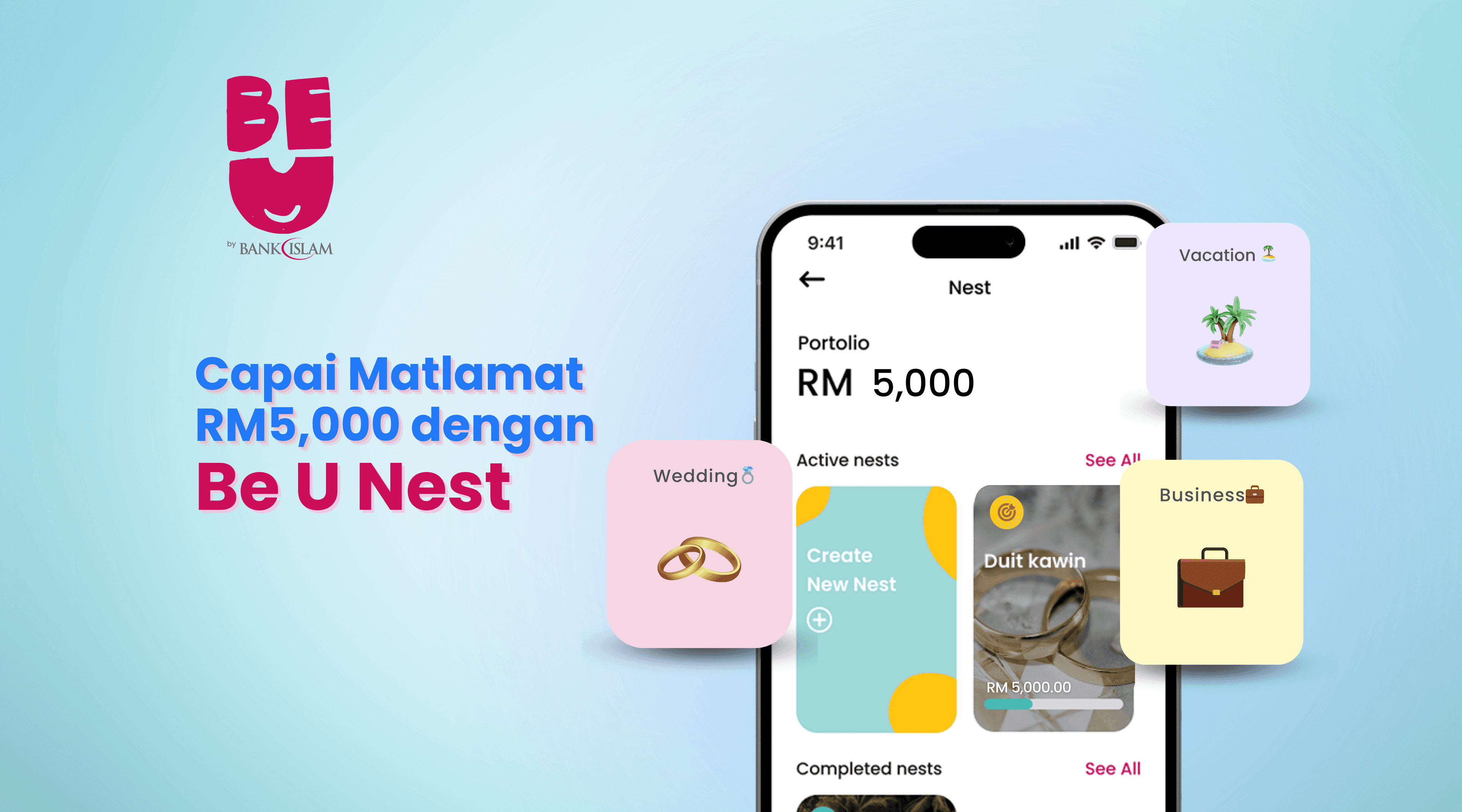 Capai Matlamat RM5,000 dengan Be U Nest 