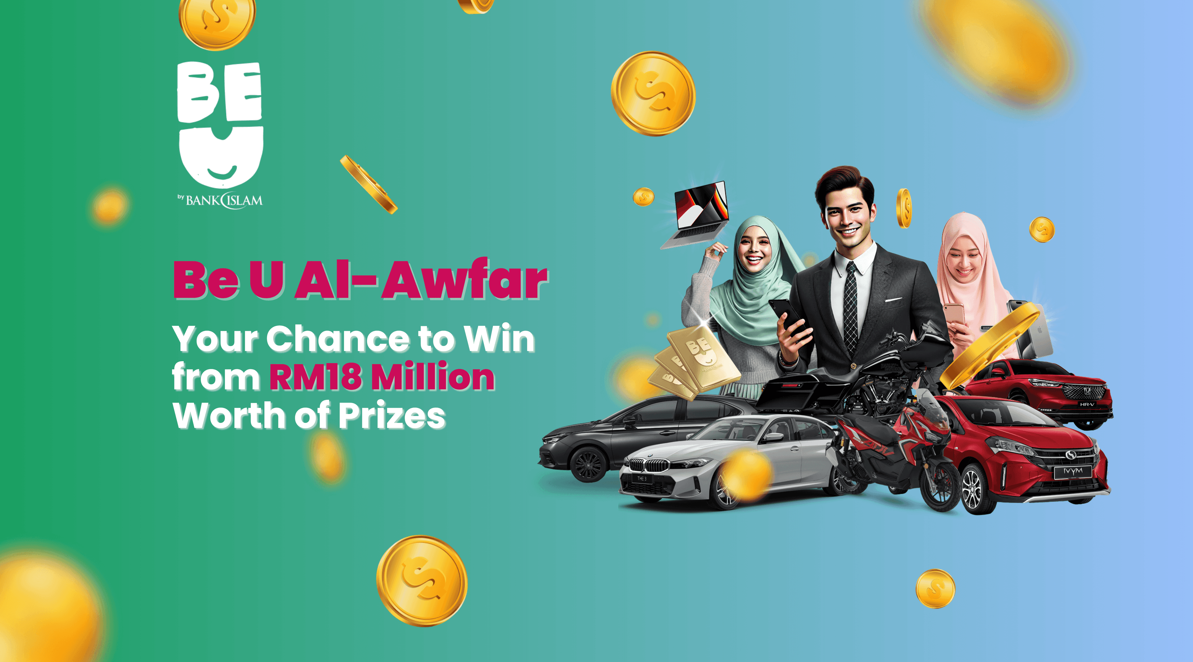 Be U Al-Awfar: Your Chance to Win from RM18 Million Worth of Prizes 