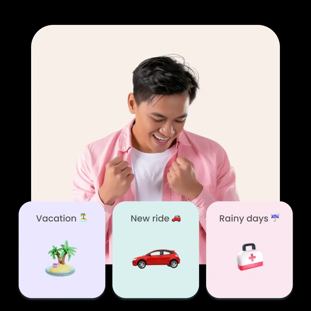 Be U Nest savings goals