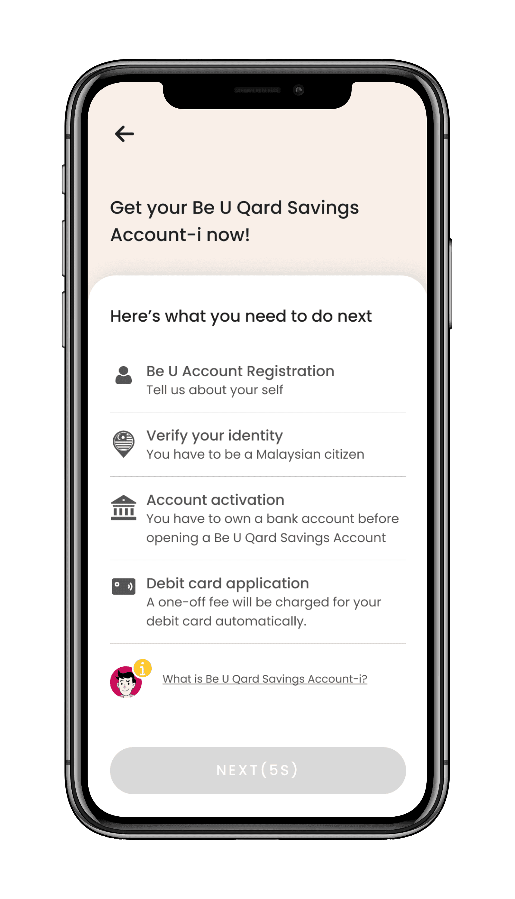 Be U Qard Savings Account-i